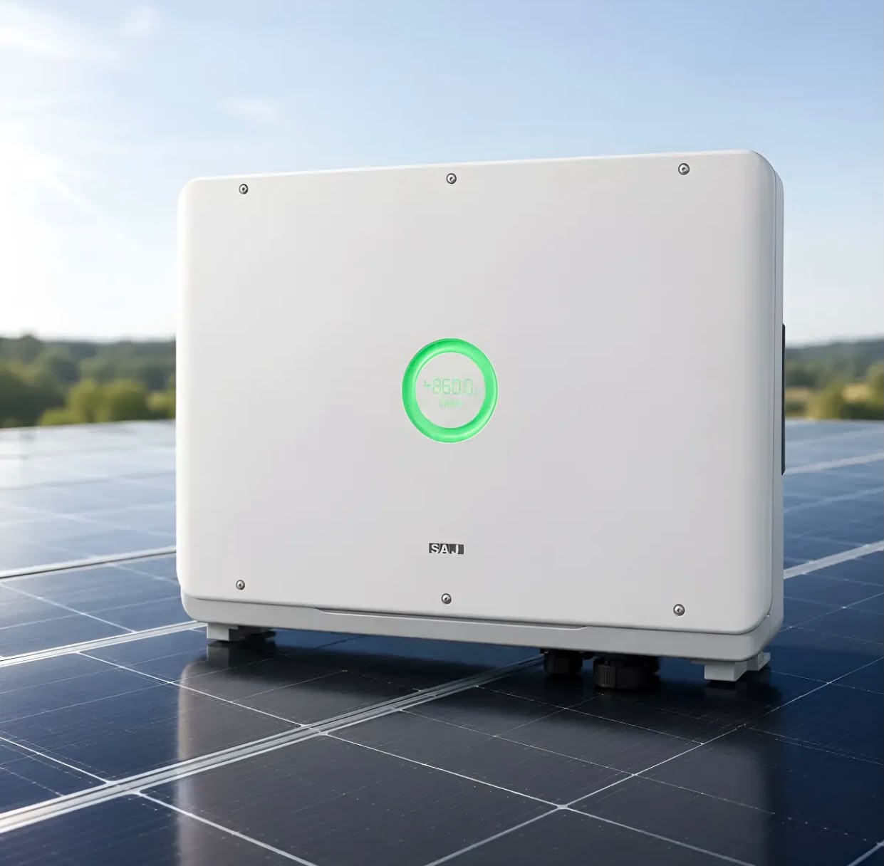 INVERSOR SAJ AFCI MONO 10KW-R6 220V 3MPPT - Imagem 2