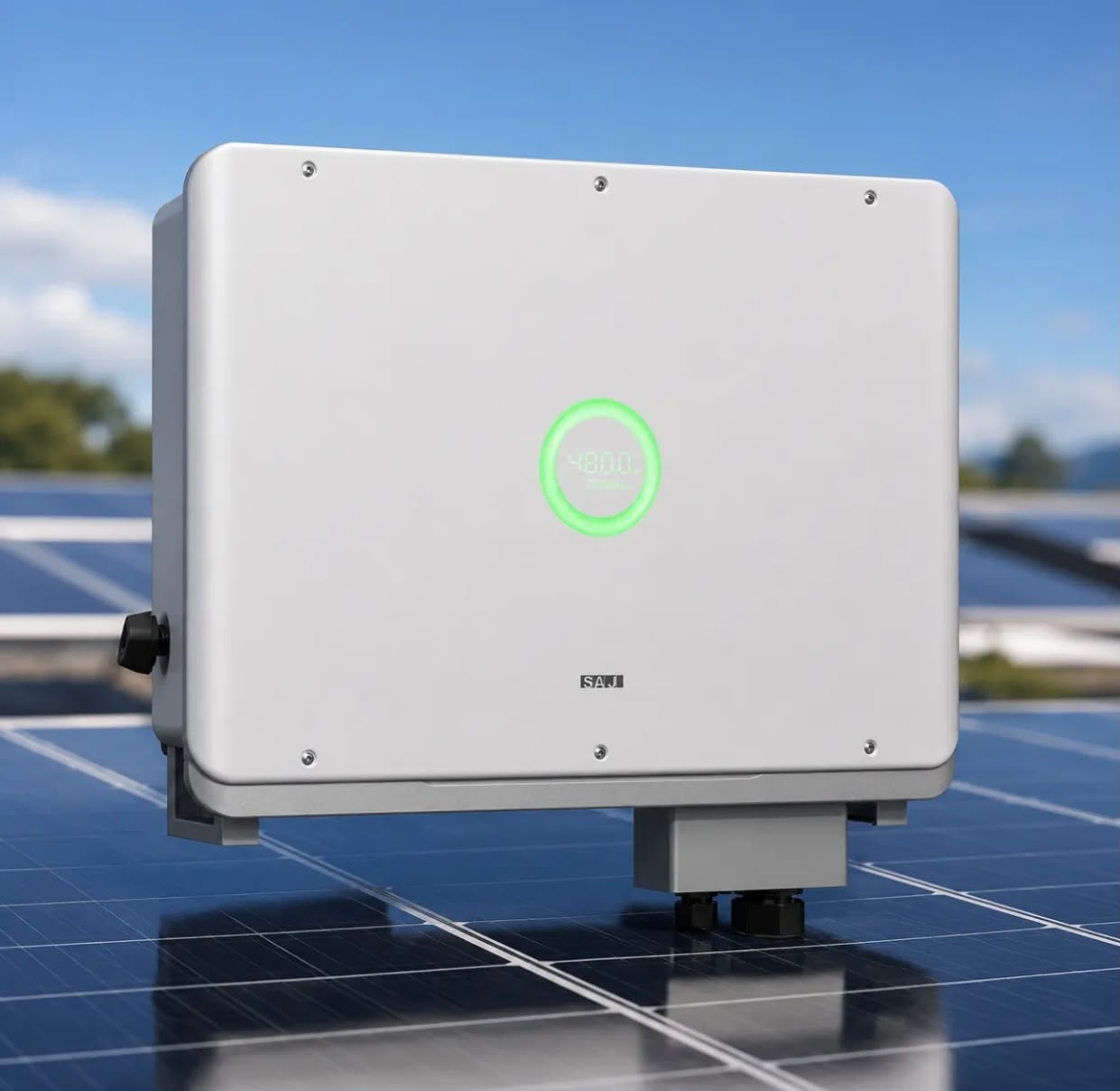 INVERSOR SAJ AFCI 15KW-R6-T2-32 - ON-GRID 380V 2MPPT - Imagem 3